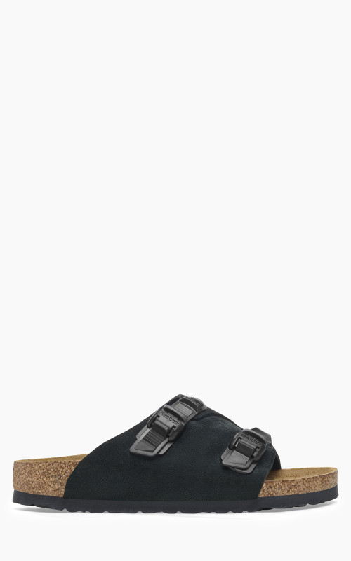 Birkenstock Zürich Tech Suede Leather Black