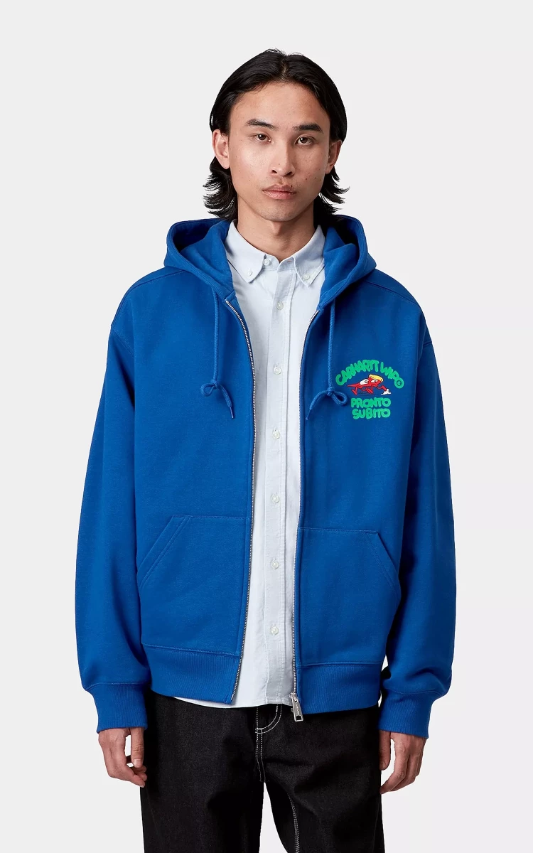 【carhartt】Hooded Pronto スウェットジップフーディ/wolfsbane Carhartt WIP Hooded Pronto Sweat Jacket Wolfsbane | Cultizm