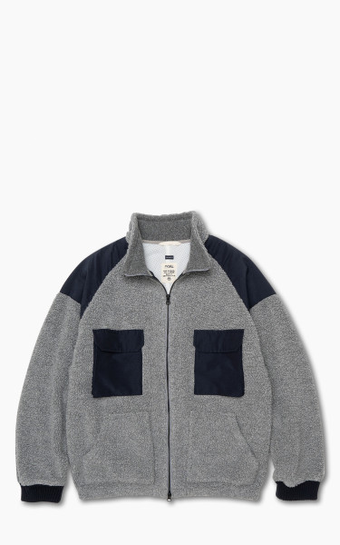 Nanamica Vintage Wool Fleece Jacket Heather Grey