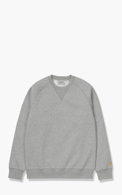 Carhartt WIP Chase Sweatshirt Grey Heather/Gold