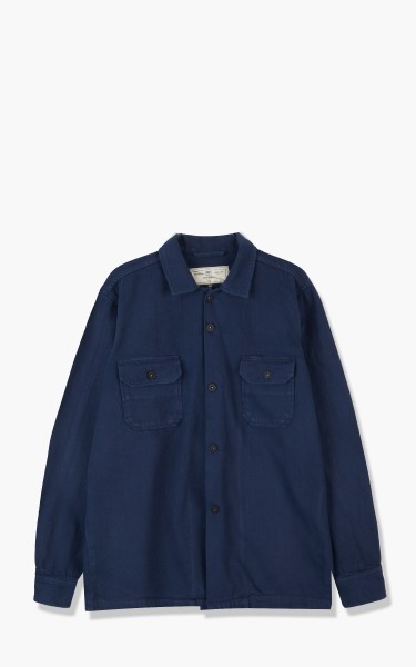 Rogue Territory Infantry Shirt Navy Overdyed
