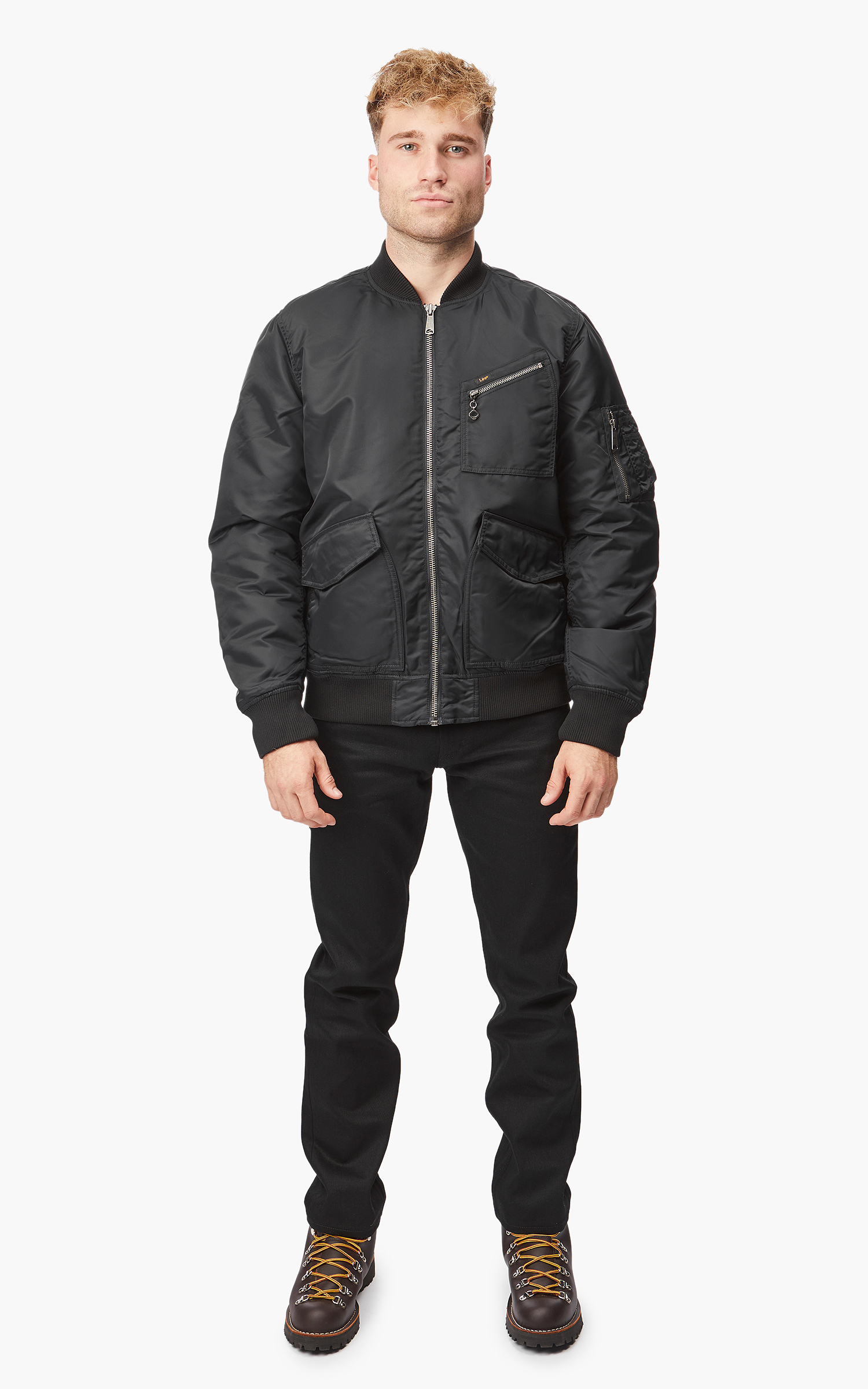 Lee Bomber Jacket Black | Cultizm