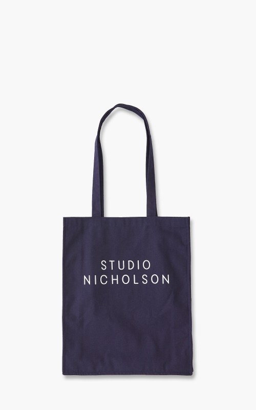 Studio Nicholson Small Tote Bag Dark Navy