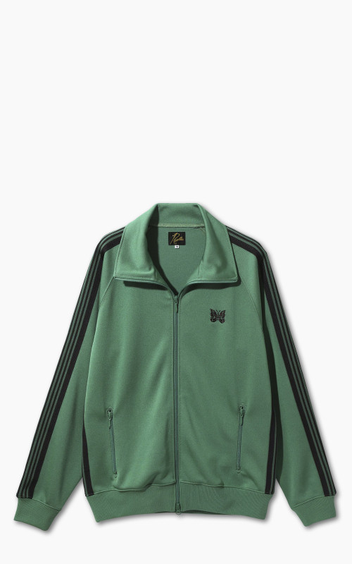 Needles Track Jacket Poly Smooth Emerald