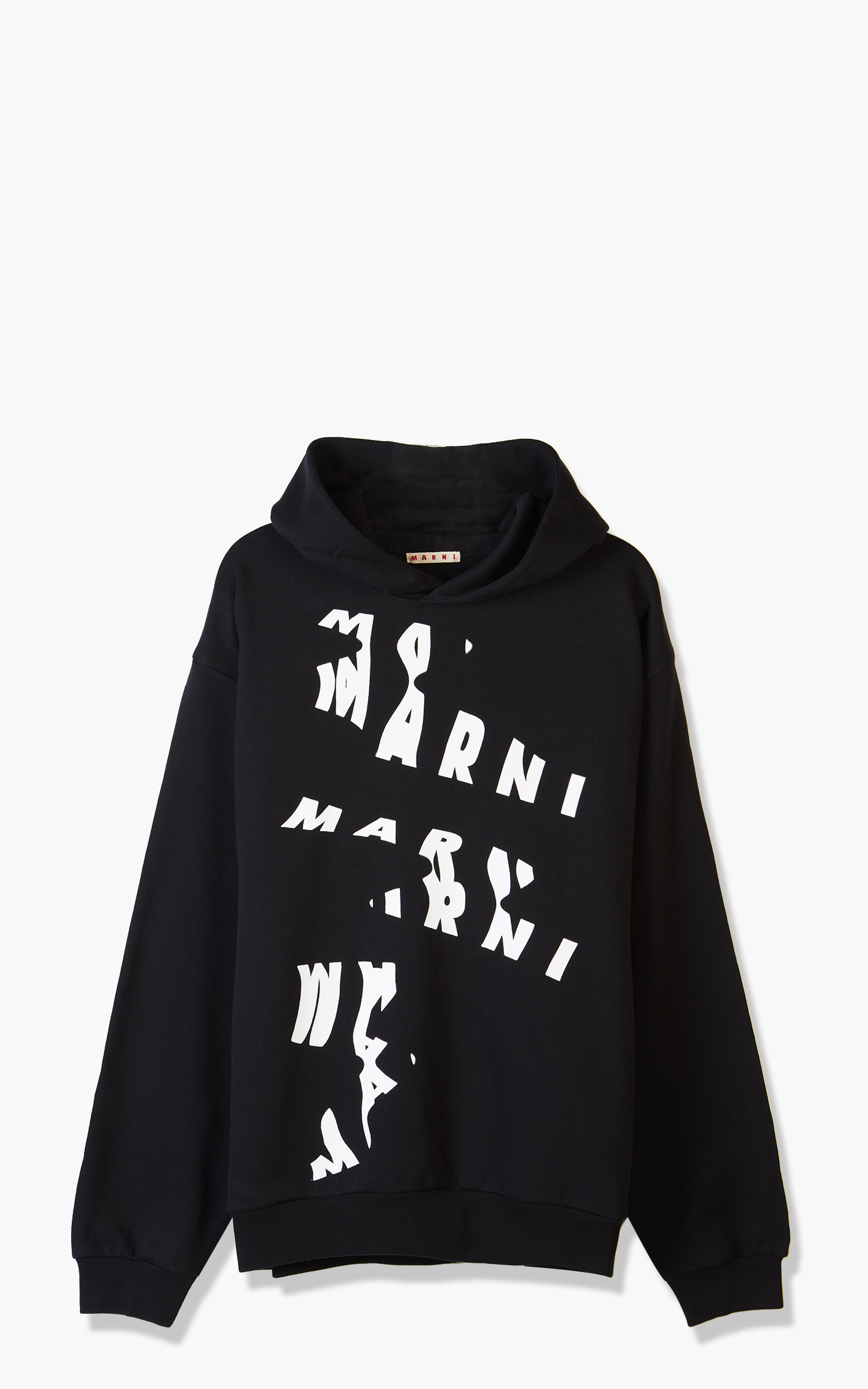 Marni Logo Hoodie Black | Cultizm