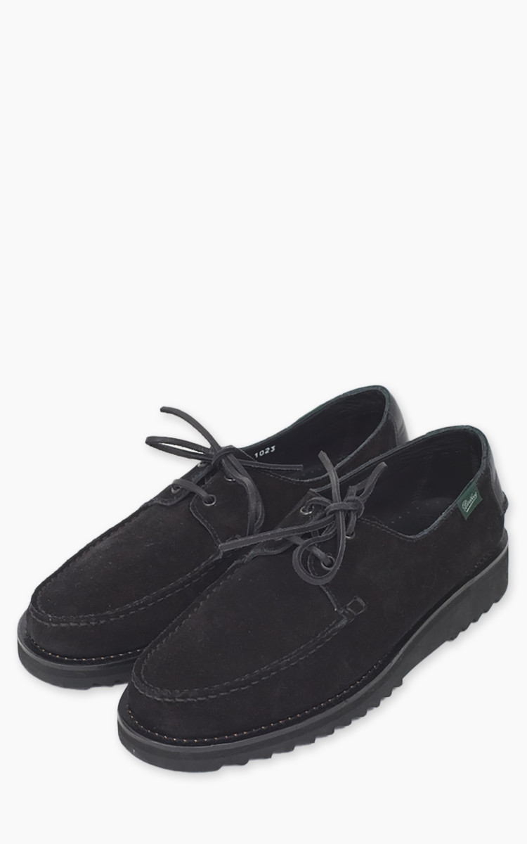 Kaptain Sunshine x Paraboot Domingue Suede Black | Cultizm Kaptain Sunshine x Paraboot Domingue Suede Black | Cultizm