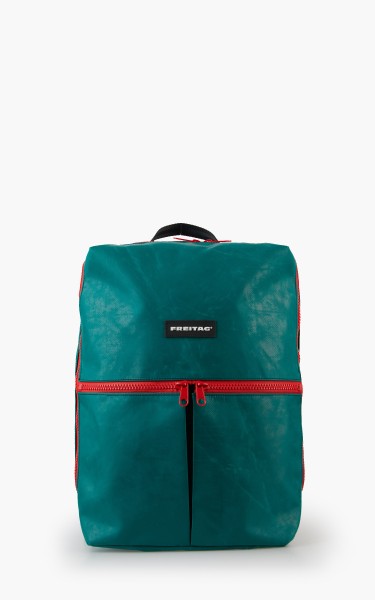 Freitag F49 Fringe Backpack &quot;Happiness&quot; Green 11-1 F49-GR-11-1