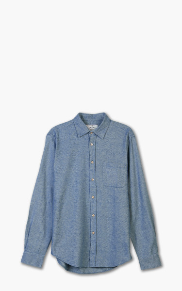 Portuguese Flannel Teca Shirt Light Blue
