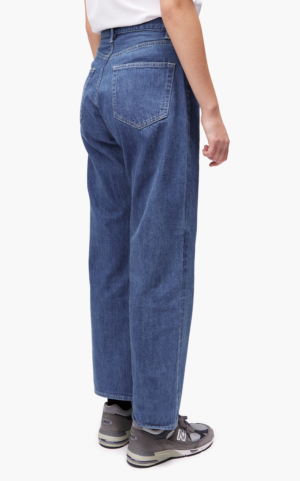 Auralee W Selvedge Light Denim Pants Light Indigo | Cultizm Auralee W Selvedge Light Denim Pants Light Indigo | Cultizm