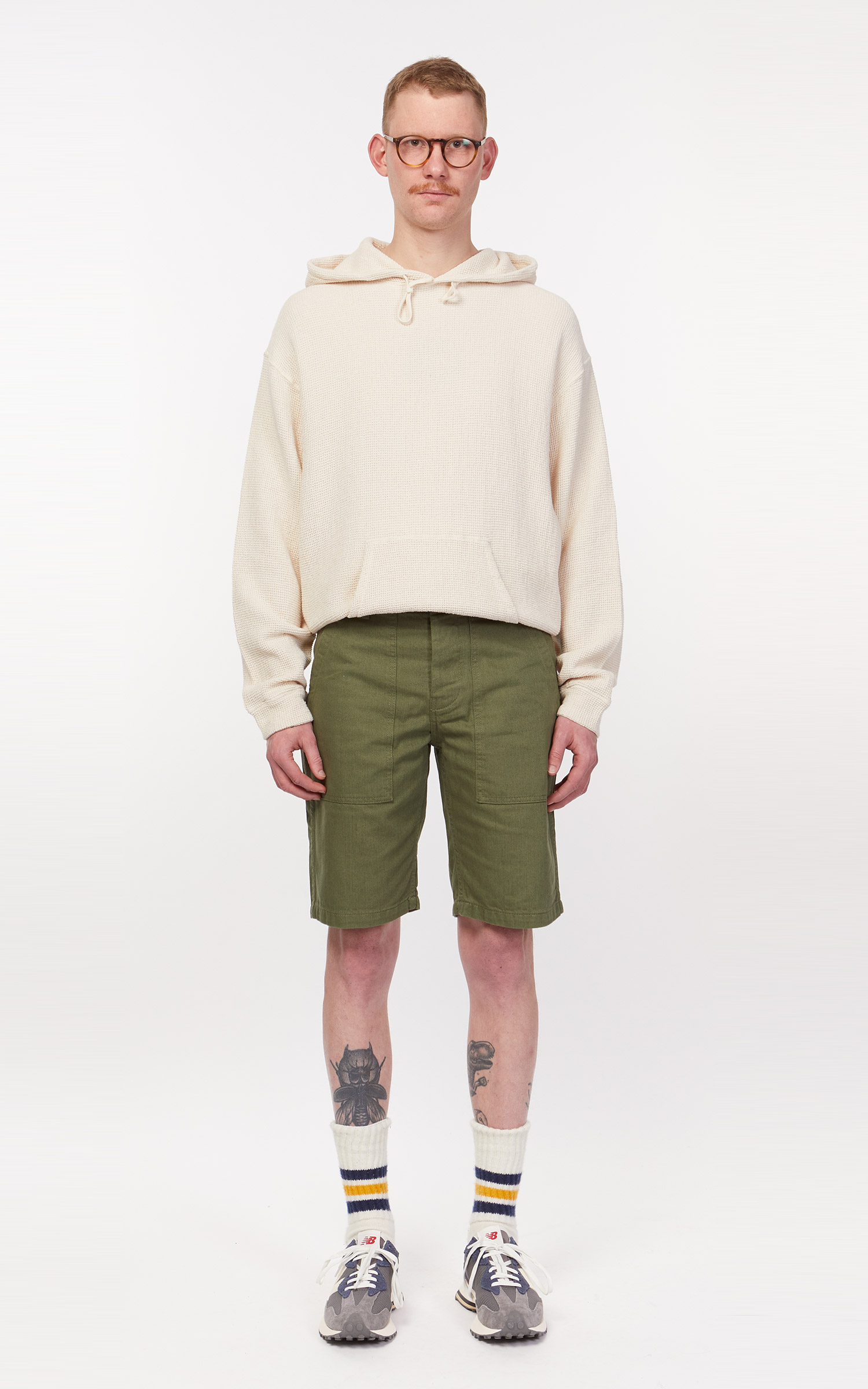 Pike Brothers 1962 OG-107 Shorts Olive | Cultizm