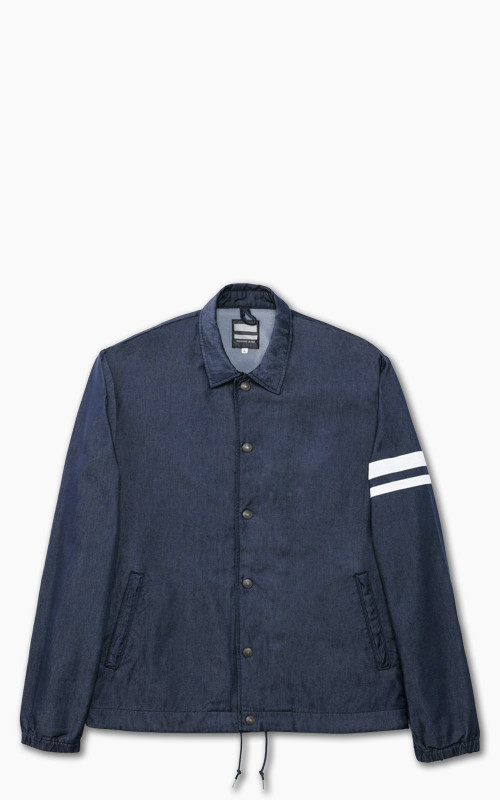 Momotaro Jeans Denim Coach Jacket GTB Indigo