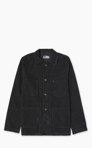 Tellason Baker Jacket Vell Millerighe Corduroy Black