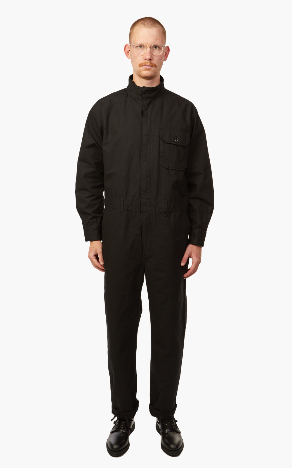 Engineered Garments Racing Suit Cotton Ripstop Black | Cultizm