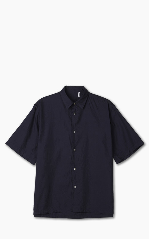 Kaptain Sunshine Short Sleeve Regular Collar Shirt Navy