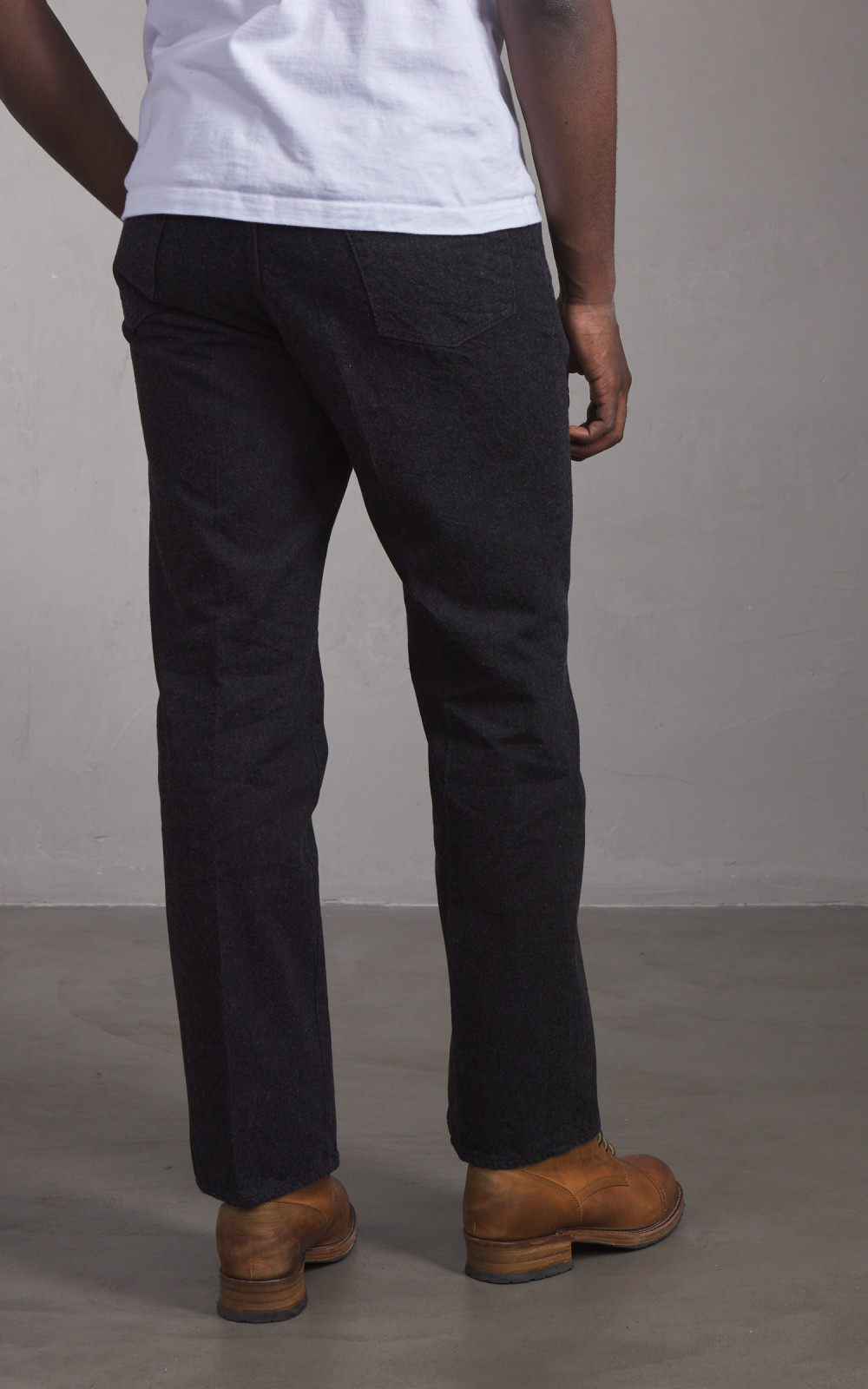 Kaptain Sunshine Skate Shoecut Denim Pants One Wash Black | Cultizm