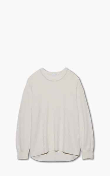 Nanamica Crew Neck L/S Thermal Tee Natural