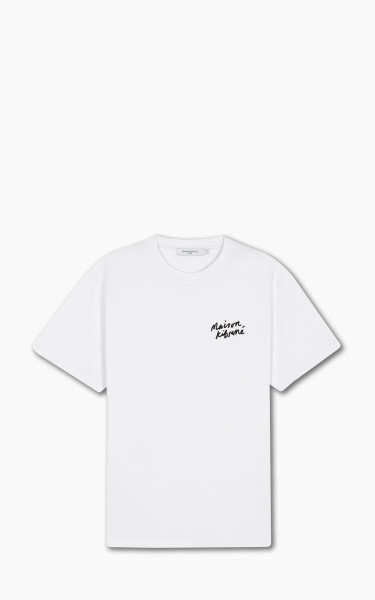 Maison Kitsuné Mini Handwriting Classic T-Shirt White