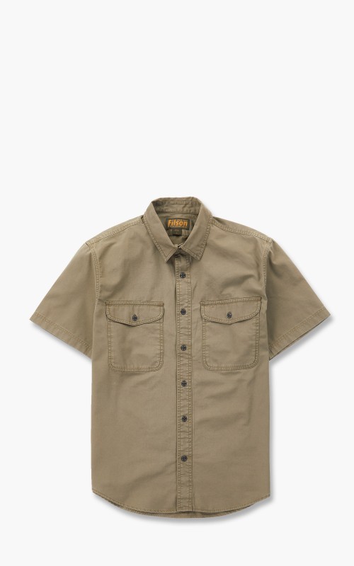 Filson S/S Field Shirt Light Olive Brown