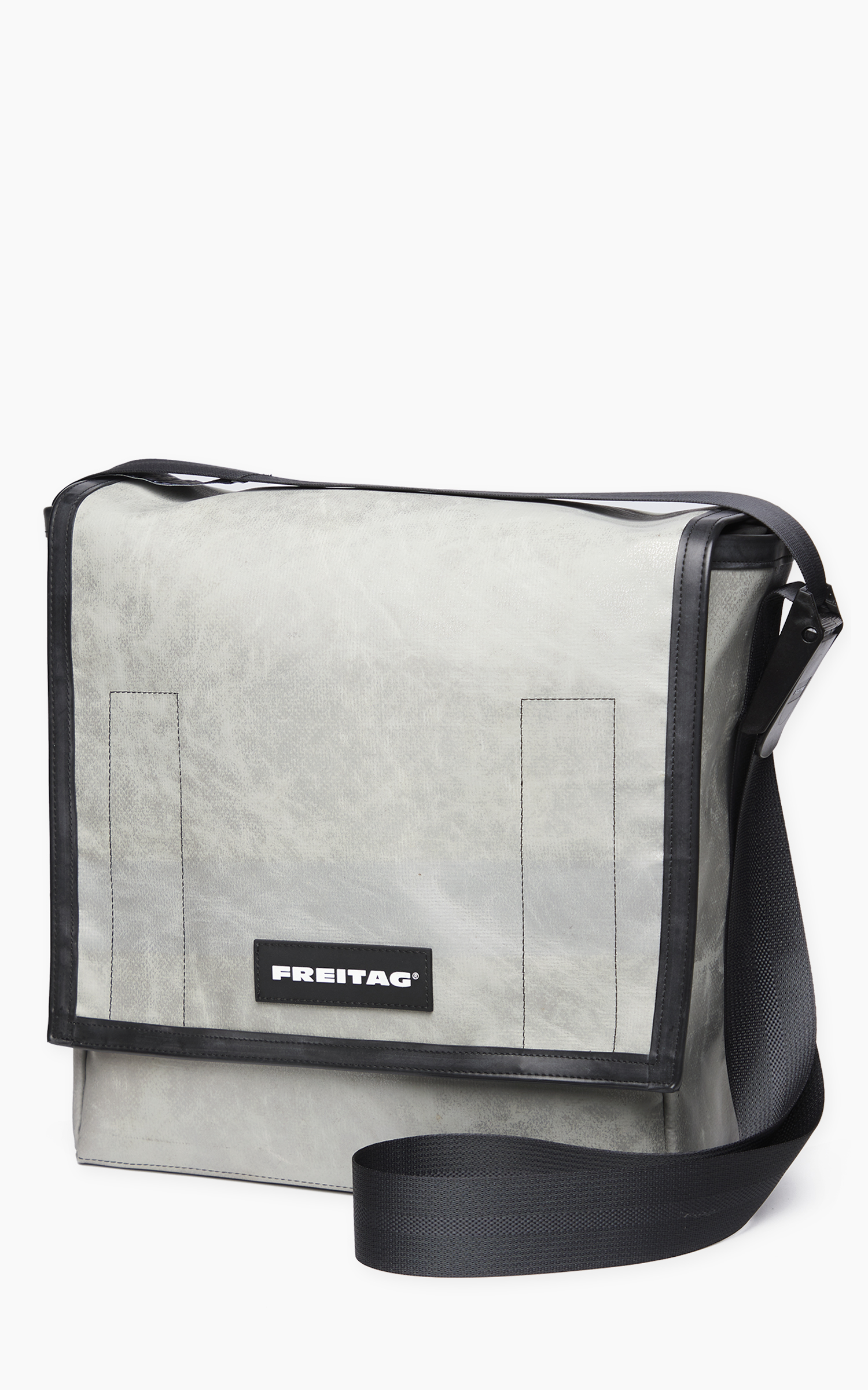 Freitag F21 Nightclub DJ Record Messenger Bag Silver 21 1 Cultizm