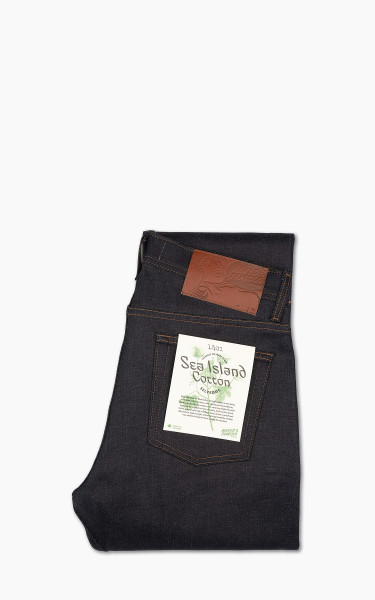 Naked &amp; Famous Denim Weird Guy Sea Island Cotton Selvedge 14oz