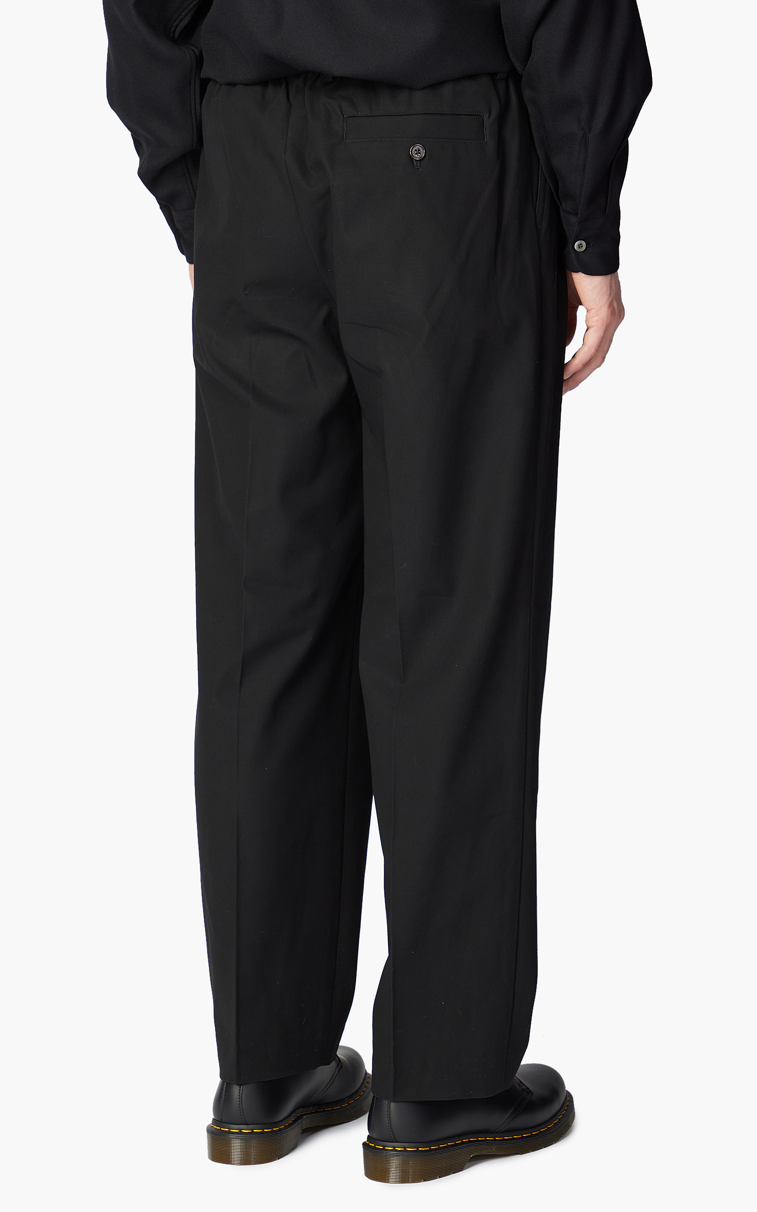 Markaware Double Pleated Easy Trouser Black | Cultizm Markaware Double Pleated Easy Trouser Black | Cultizm