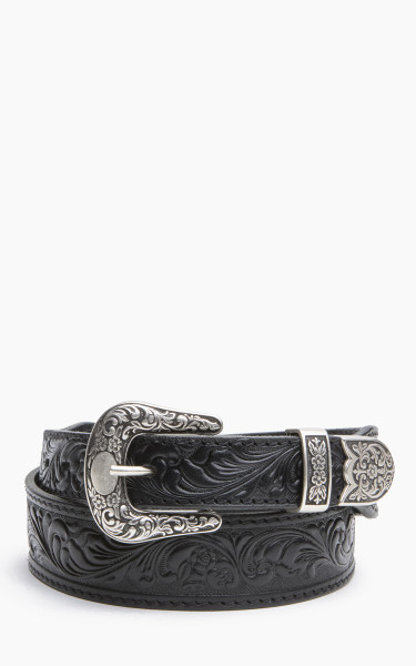 Jean Dessel Western Belt Zamac Buckle Ornaments Black