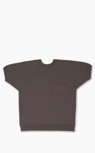 Warehouse &amp; Co. Lot 4105 Short Sleeve Pocket Sweatshirt Charcoal