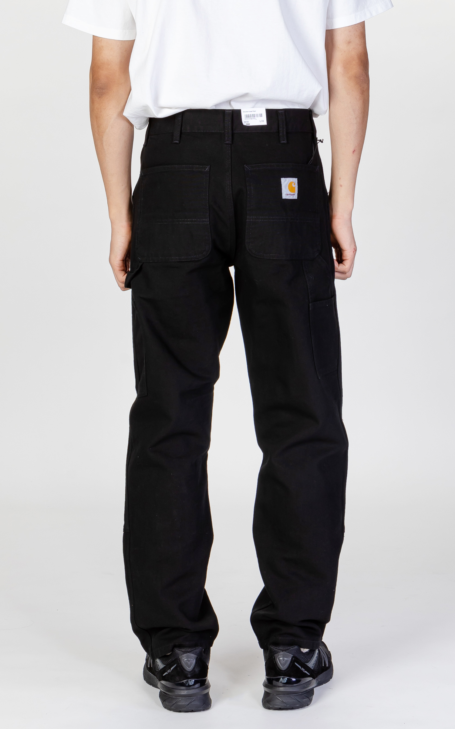 Carhartt WIP Double Knee Pant Black Rinsed | Cultizm