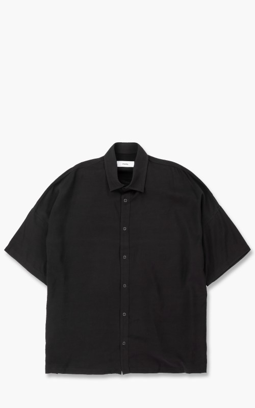 Markaware 'Marka' Ripstop Wide Shirt S/S Black