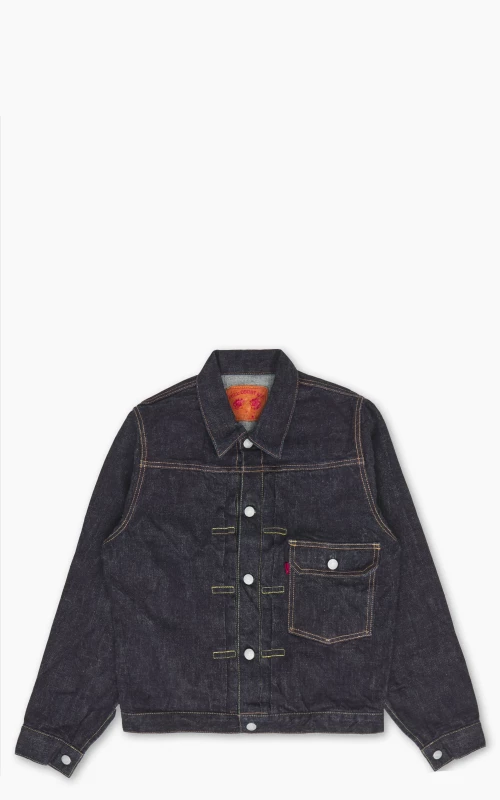 Fullcount 2107XXW Type 1 Selvedge Denim Jacket Heavy Ounce One Wash Indigo Cultizm