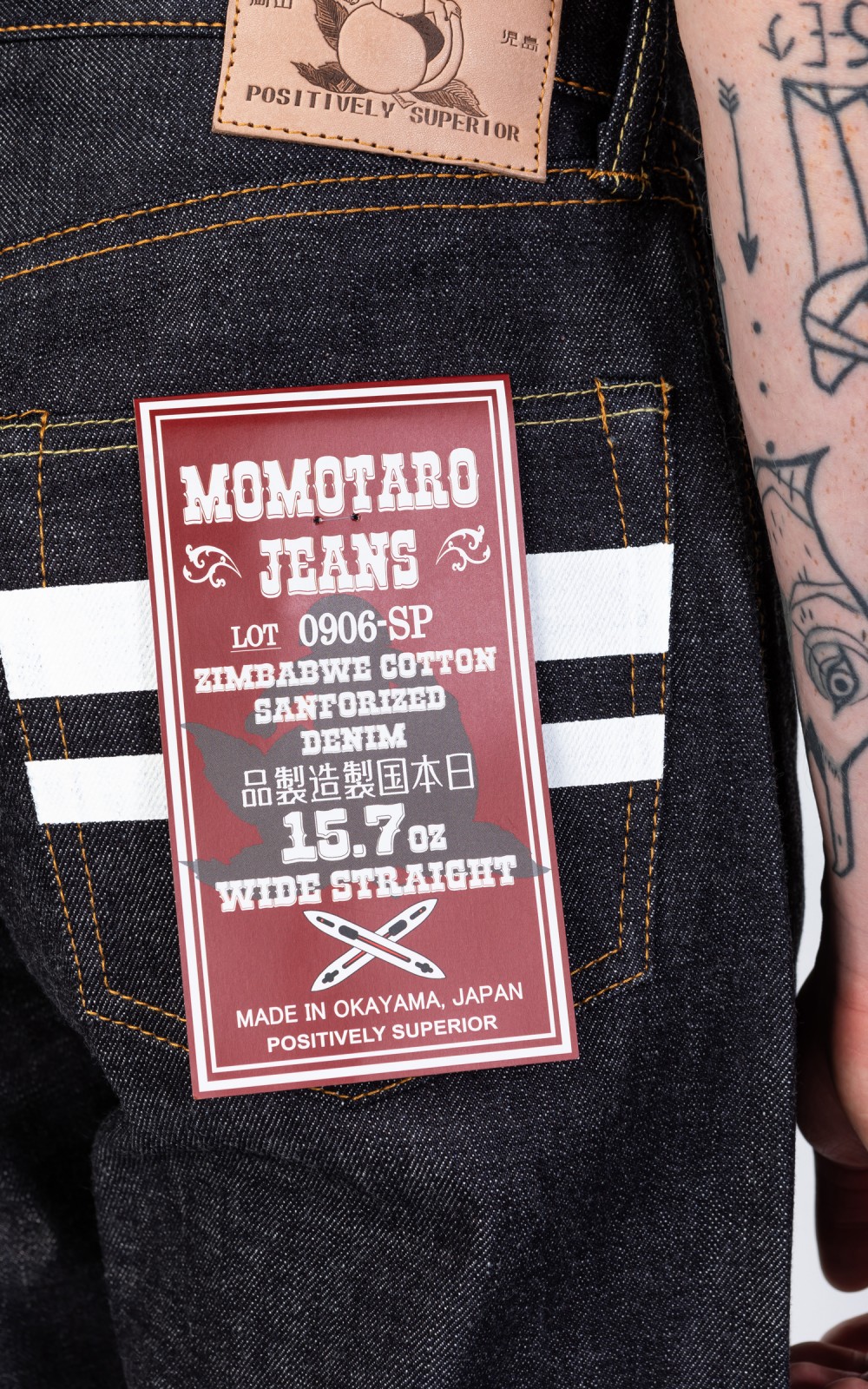 Momotaro Jeans 0906-SP Classic Straight Zimbabwe GTB 15.7oz