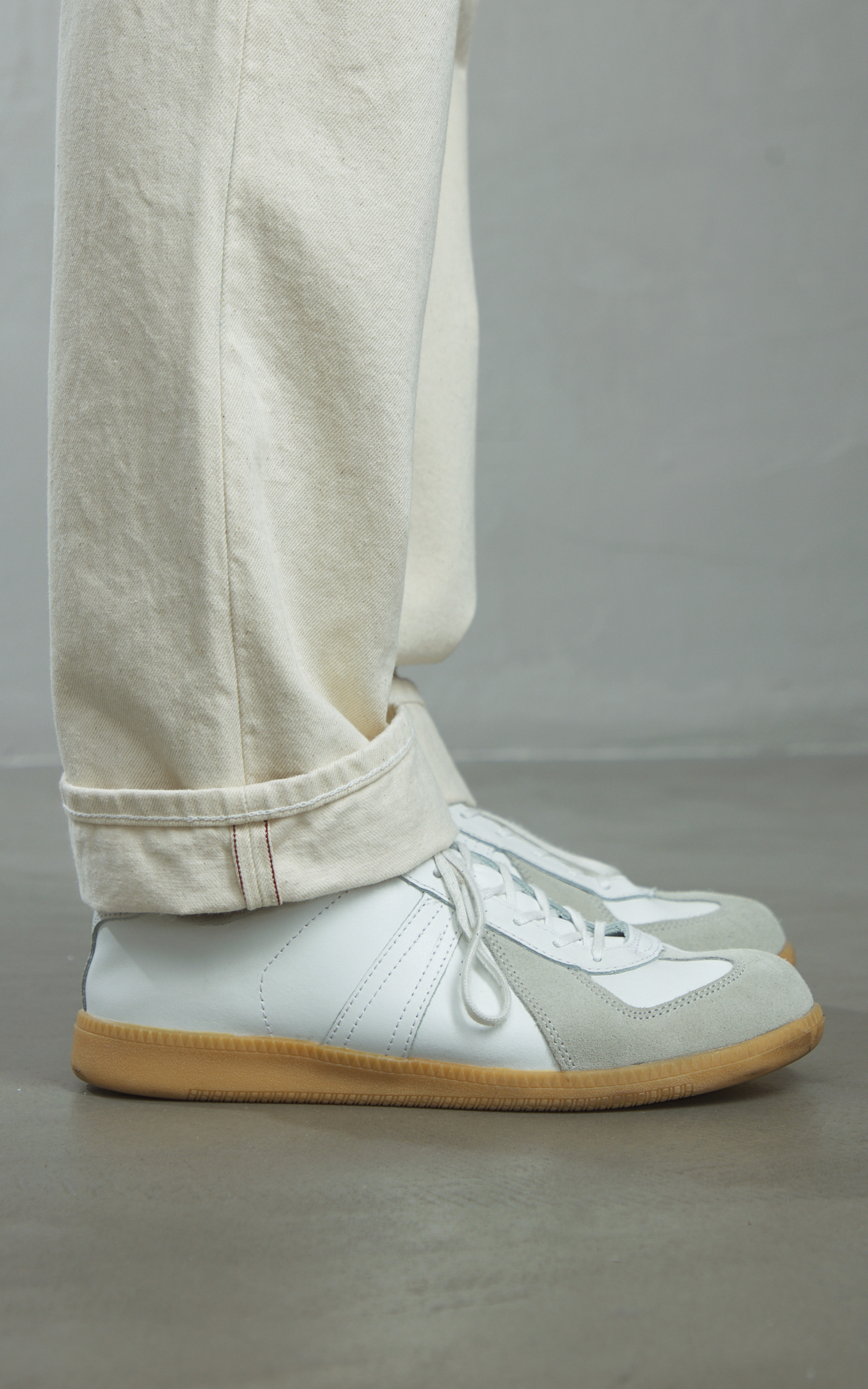【名入れ無料】 Jeans Selvedge 965 John Fortela Off Cultizm | 12.5oz White パンツ