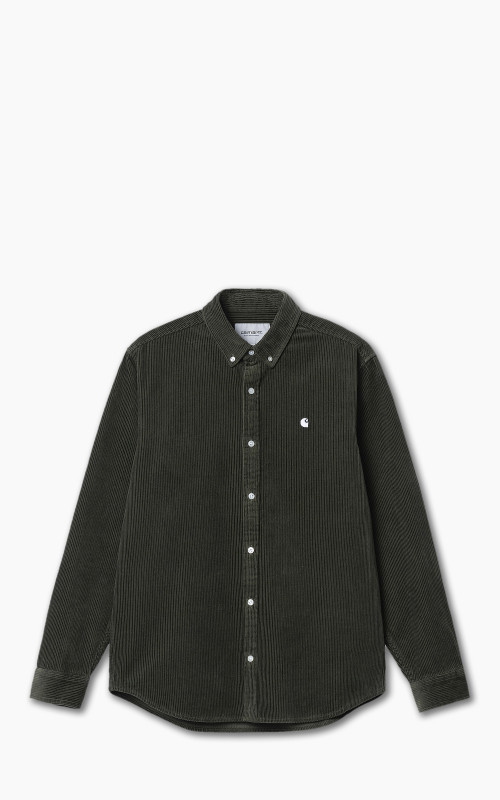 Carhartt WIP L/S Madison Cord Shirt Plant/Wax