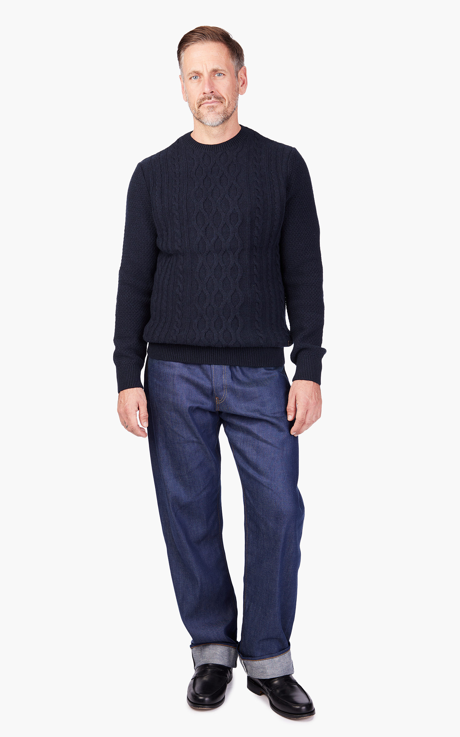 Barbour essential cable crew discount