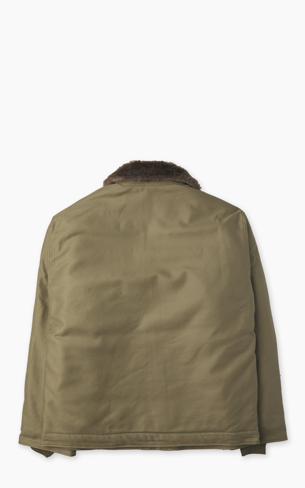 HOUSTON N-1 DECK JACKET 36 COTTON Green 5N-1 X Used