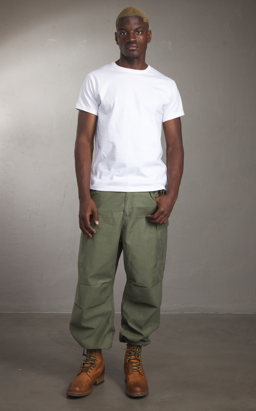 最新入荷 Cargo Archive Denham Pant Cultizm | Green Army Satin Heavy パンツ