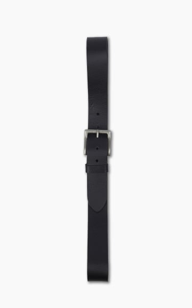 Military Surplus Nappa Leather Belt Black
