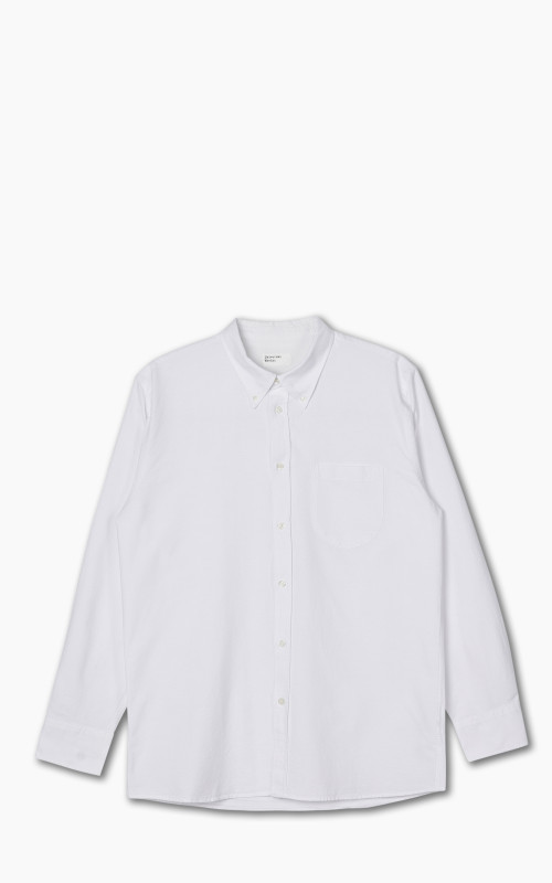 Universal Works Daybrook Shirt JPN Oxford Cotton Ecru