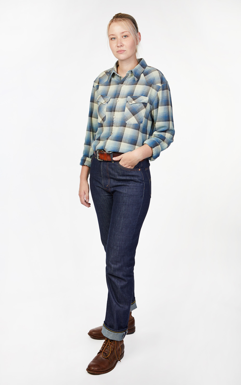 1950s 701 Jean - Rinsed Indigo – Daughters
