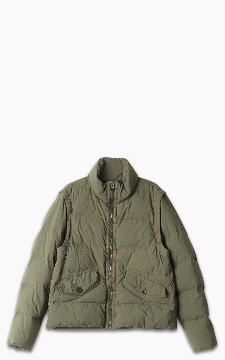 Ten C Austral Down Jacket Vest Olive | Cultizm Ten C Austral Down Jacket Vest Olive | Cultizm