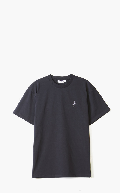 JW Anderson Swirl Logo Classic T-Shirt Black