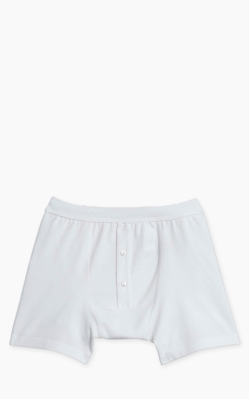 Merz b. Schwanen 255 Button Facing Underpants White