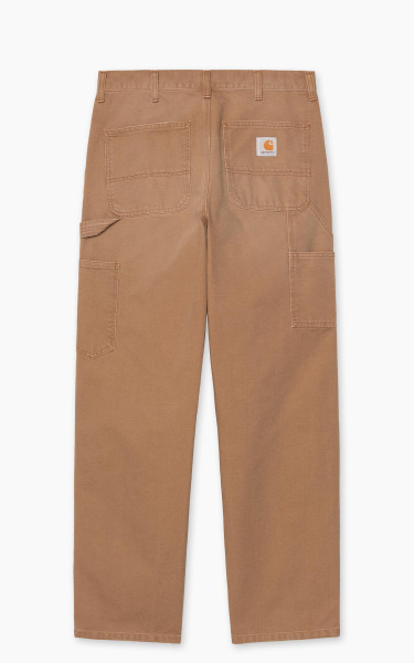 Carhartt WIP Single Knee Pant Dearborn Canvas Stone Canvas Hamilton Brown