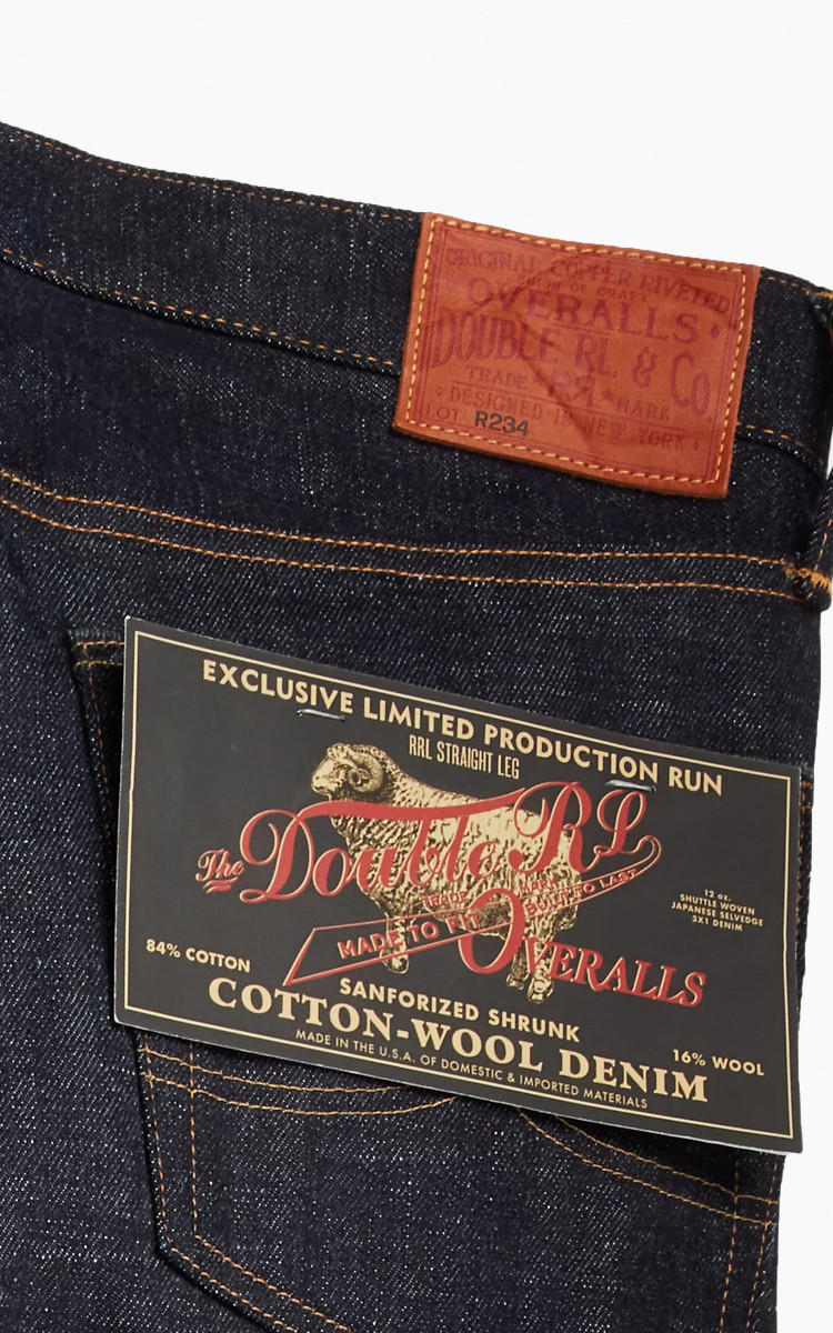 RRL Straight Leg Limited Edition Rigid Indigo | Cultizm