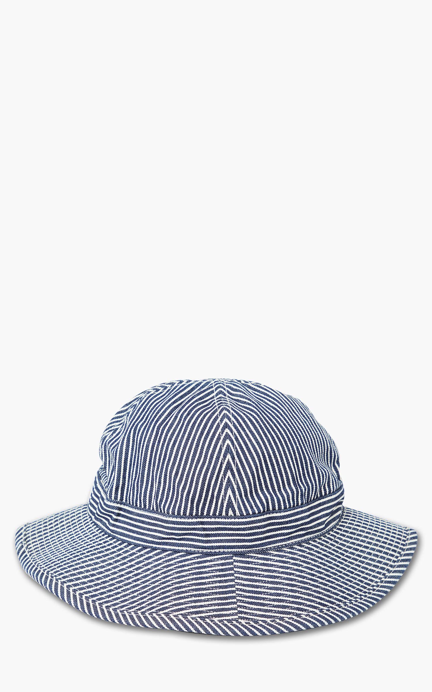 OrSlow US Navy Hat Hickory Stripe Blue | Cultizm