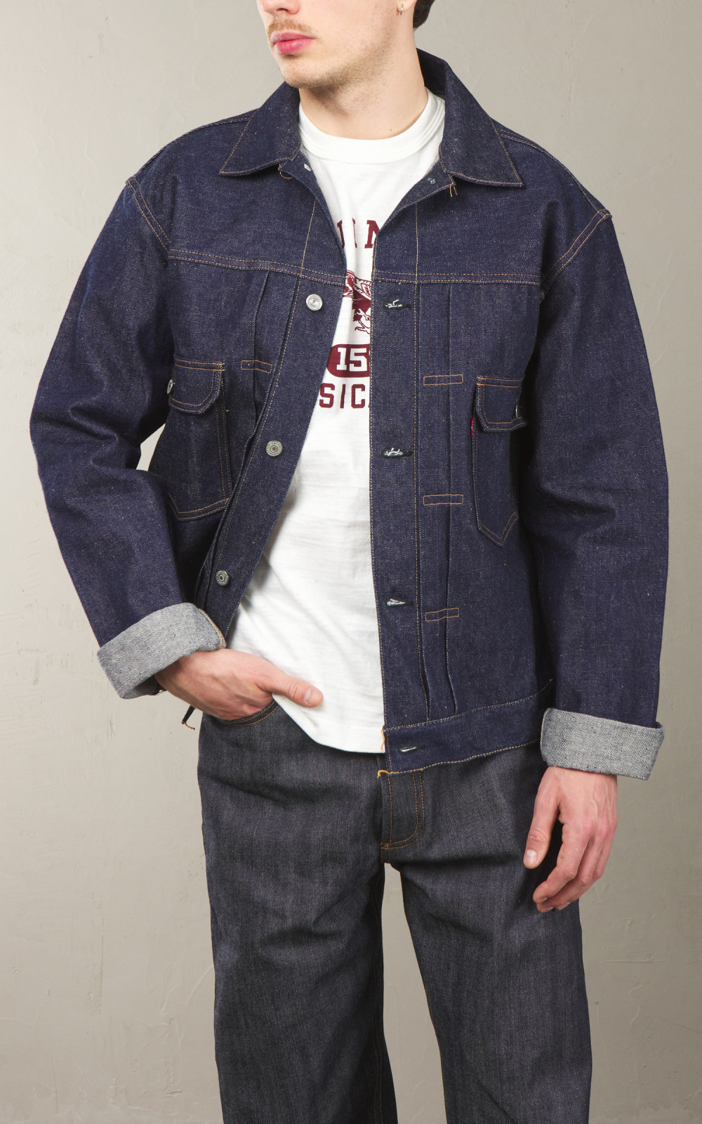 Warehouse & Co. Lot 2002XX Type II Denim Jacket Indigo 13.5