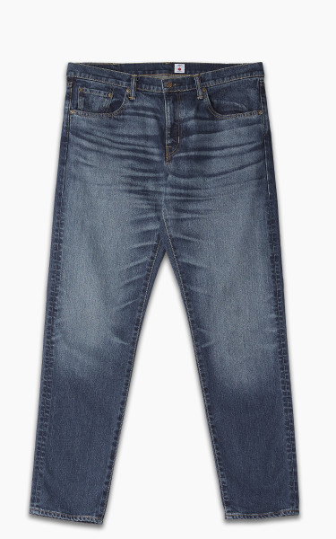 Edwin Regular Tapered &quot;Made in Japan&quot; Kaihara Pure Indigo Stretch Denim 13oz Blue Dark Used