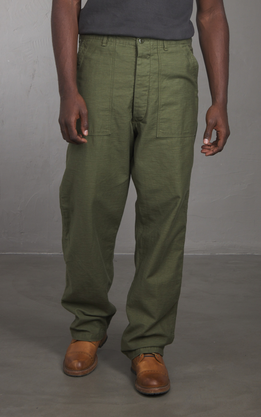 OrSlow US Army Fatigue Pants Vintage Fit Green | Cultizm