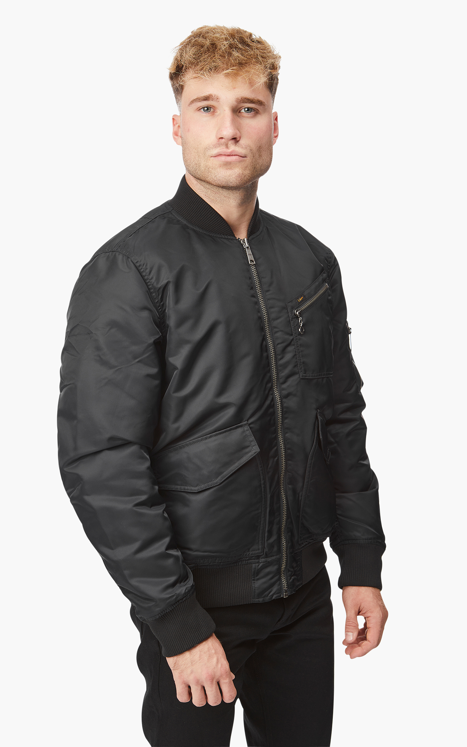 Lee Bomber Jacket Black | Cultizm