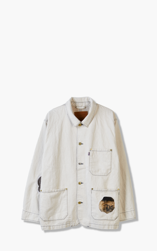 Levi's® Vintage Clothing X Atelier Reserve Hemp Chore Coat White Garment Dye